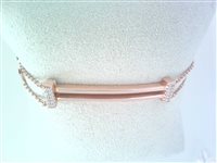 Bracciale Marcello Pane Donna Letters in Argento Zirconia BRYL 002_R - BRYL 002_R